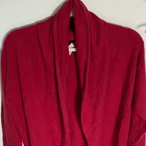 New! Red Envelope Red 100% Cashmere Cocoon Cardigan Sweater 47184 - Picture 3 of 13